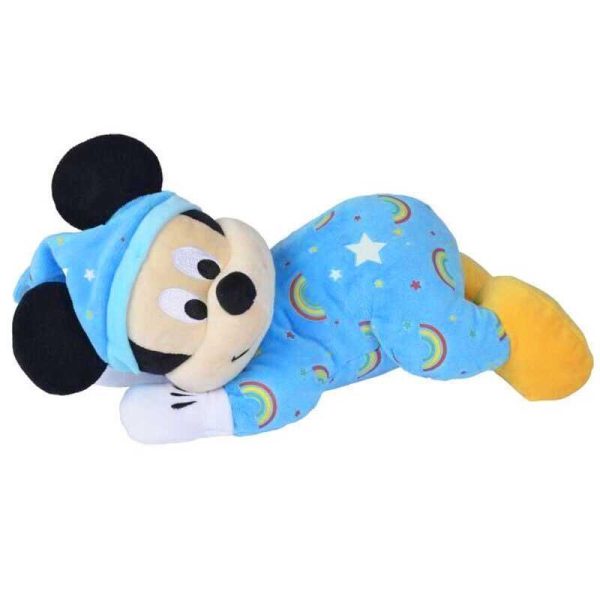 Disney Mickey Mouse Glow in the Dark - Λούτρινο Mickey Φιλαράκι Ύπνου 30cm