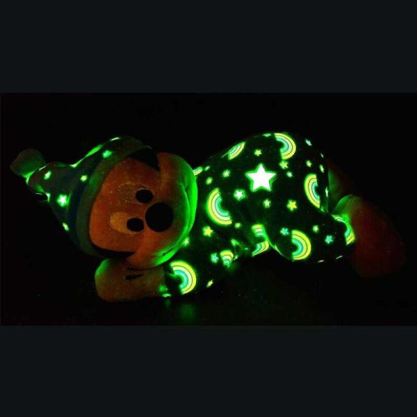Disney Mickey Mouse Glow in the Dark - Λούτρινο Mickey Φιλαράκι Ύπνου 30cm