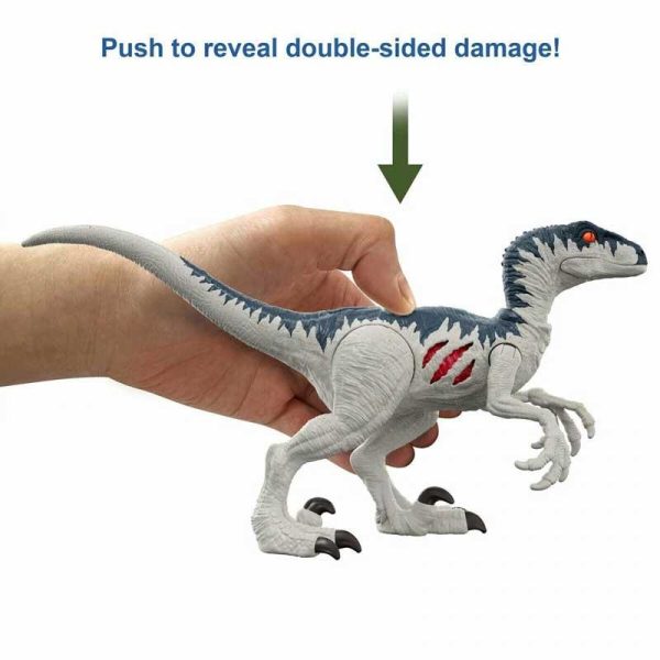 Jurassic World 'Extreme Damage' Velociraptor με Σπαστά Μέλη