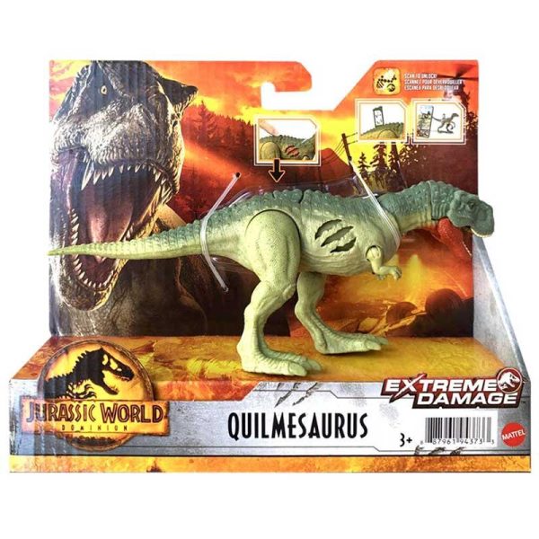 Jurassic World 'Extreme Damage' Quilmesaurus Με Σπαστά Μέλη