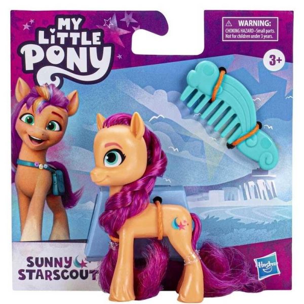 My Little Pony Friends Φιγούρα Pony Sunny Starscout 8cm με Αξεσουάρ Χτενάκι