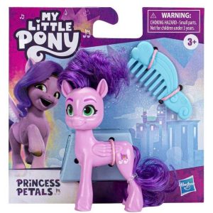 My Little Pony Friends Φιγούρα Pony Princess Petals 8cm με Αξεσουάρ Χτενάκι