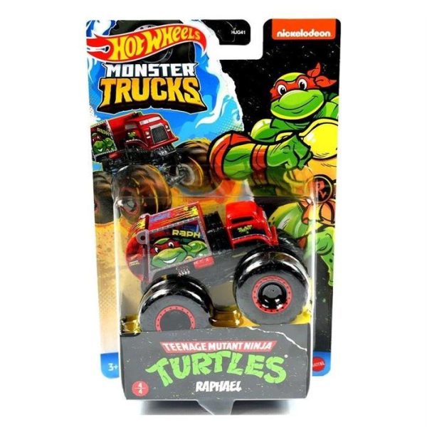 Hot Wheels Monster Trucks Teenage Mutant Ninja Turtles - Αυτοκινητάκι Raphael