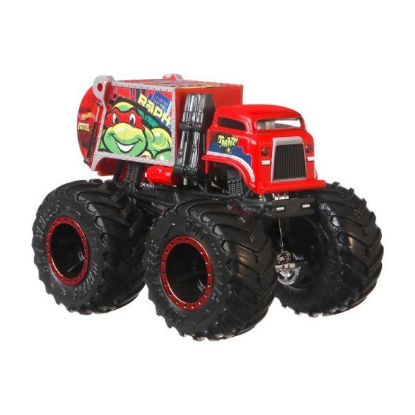 Hot Wheels Monster Trucks Teenage Mutant Ninja Turtles - Αυτοκινητάκι Raphael