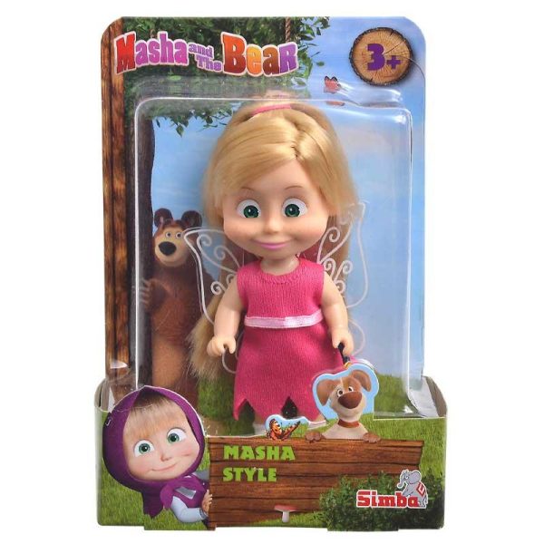 Masha and the Bear Masha Style - Φιγούρα Masha Νεραϊδούλα 12cm