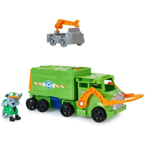 Paw Patrol Rocky Rescue Truck - Όχημα Φορτηγό με Φιγούρα Rocky