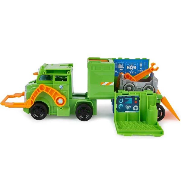 Paw Patrol Rocky Rescue Truck - Όχημα Φορτηγό με Φιγούρα Rocky
