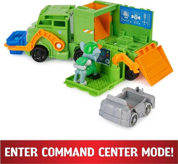 Paw Patrol Rocky Rescue Truck - Όχημα Φορτηγό με Φιγούρα Rocky