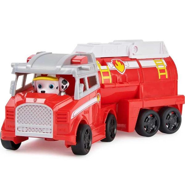 Paw Patrol Marshall Rescue Truck - Όχημα Φορτηγό με Φιγούρα Marshall