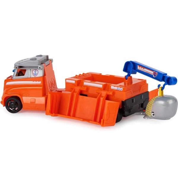 Paw Patrol Zuma Rescue Truck - Όχημα Φορτηγό με Φιγούρα Zuma