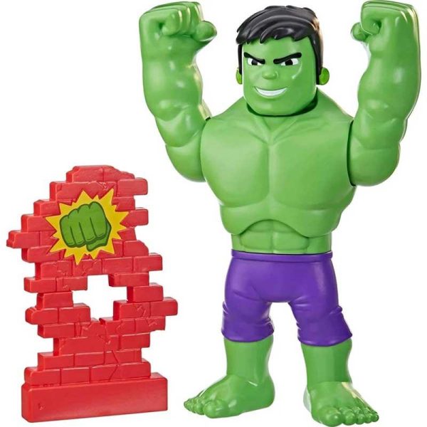 Marvel Spidey And His Amazing Friends: Power Smash Hulk Φιγούρα 24cm