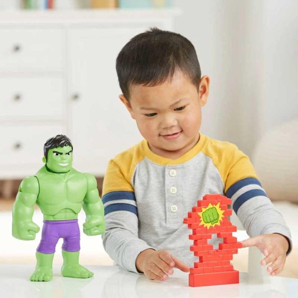 Marvel Spidey And His Amazing Friends: Power Smash Hulk Φιγούρα 24cm