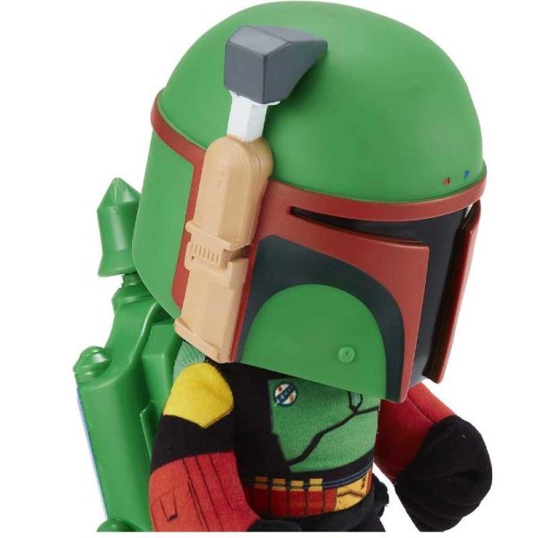 Star Wars The Book Of Boba Fett - Voice Cloner Boba Fett Λούτρινο 30cm με Μετασχηματιστή Φωνής