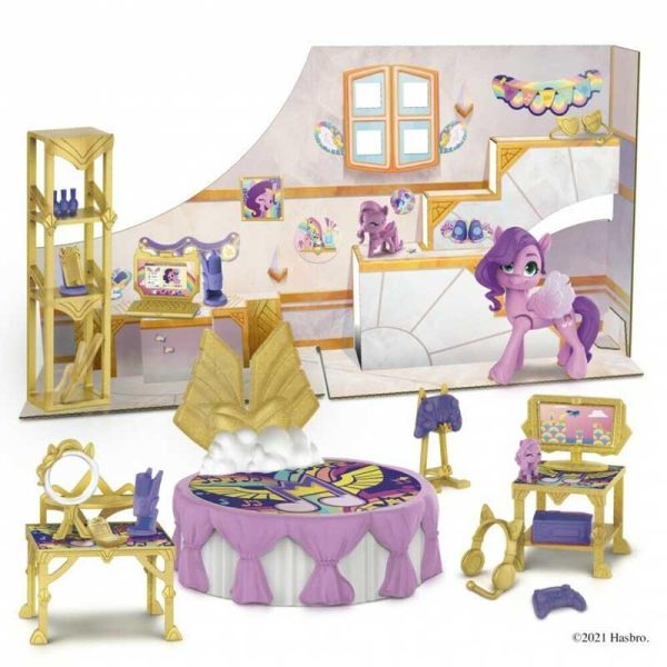 My Little Pony Princess Petals Royal Room Reveal με 23 Αξεσουάρ