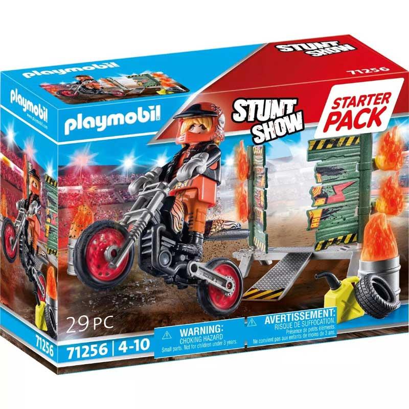 Playmobil Stunt Show 71256: Ακροβατικά με Μηχανή Motocross
