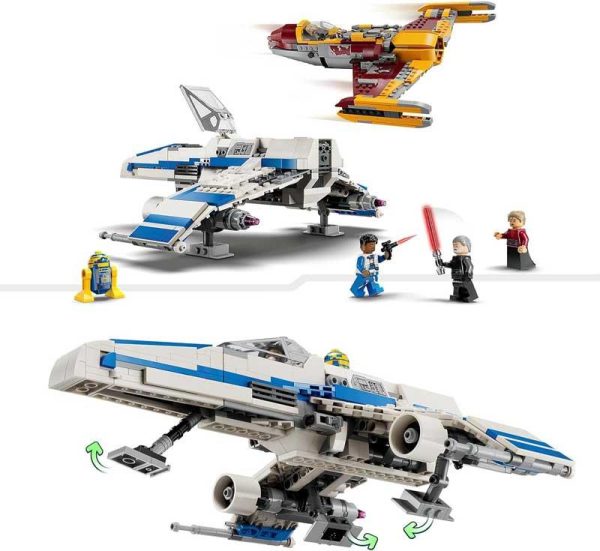 Lego Star Wars 75364: New Republic E-Wing vs Shin Hati's Starfighter