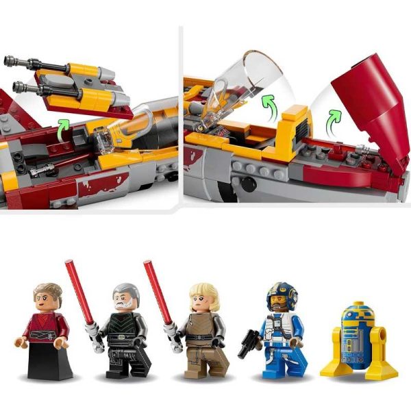 Lego Star Wars 75364: New Republic E-Wing vs Shin Hati's Starfighter