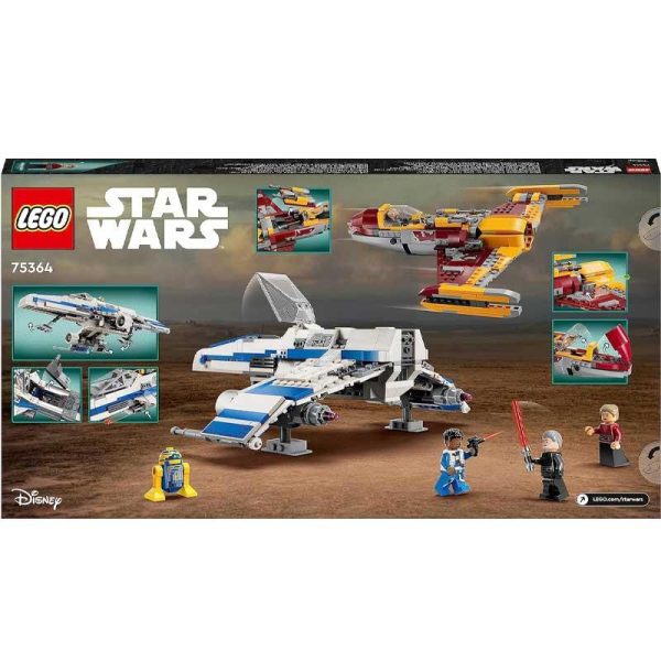 Lego Star Wars 75364: New Republic E-Wing vs Shin Hati's Starfighter