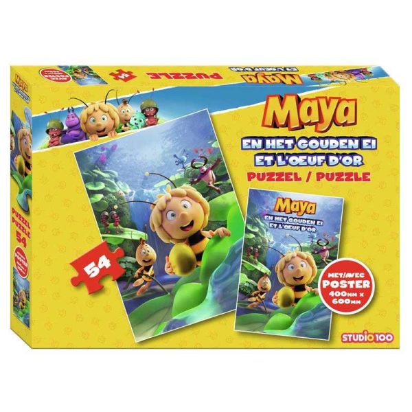 Μάγια η Μέλισσα Puzzle με 54 Κομμάτια + Poster 40x60cm