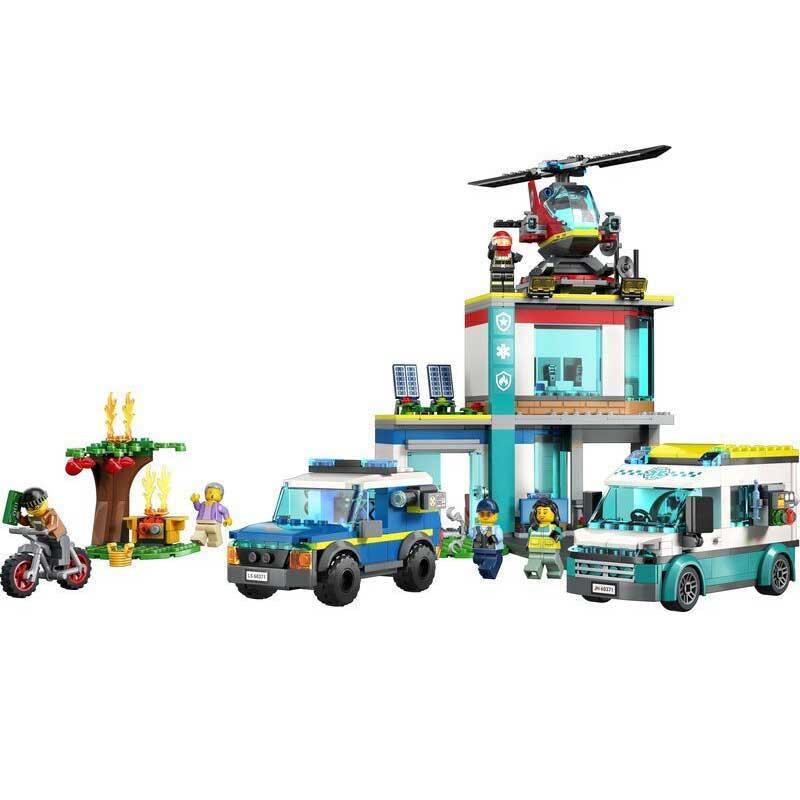 Lego City 60371: Αρχηγείο Οχημάτων Έκτακτης Ανάγκης