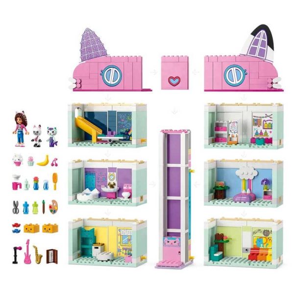 Lego Gabby's Dollhouse 10788: Το Κουκλόσπιτο της Gabby