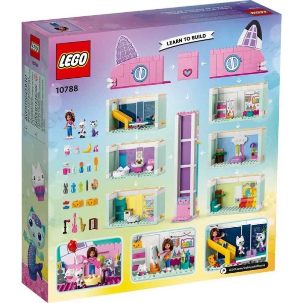 Lego Gabby's Dollhouse 10788: Το Κουκλόσπιτο της Gabby