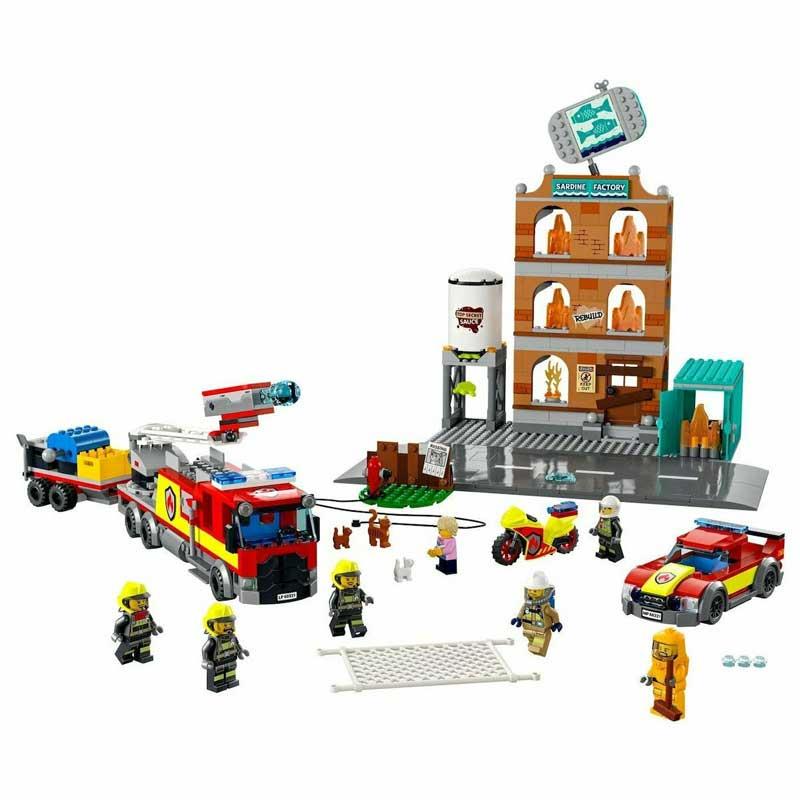 Lego City 60321: Fire Brigade - Πυροσβεστική
