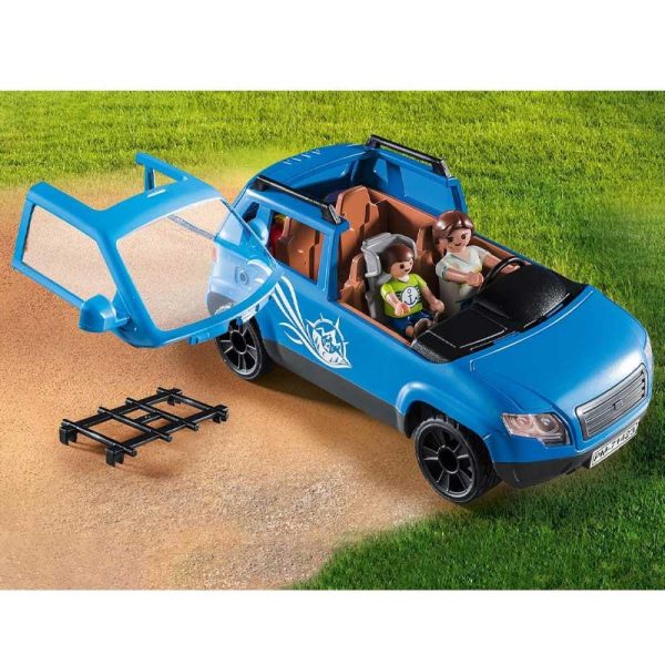 Playmobil Family Fun 71423: Οικογενειακές Διακοπές Με Ρυμουλκούμενο Τροχόσπιτο