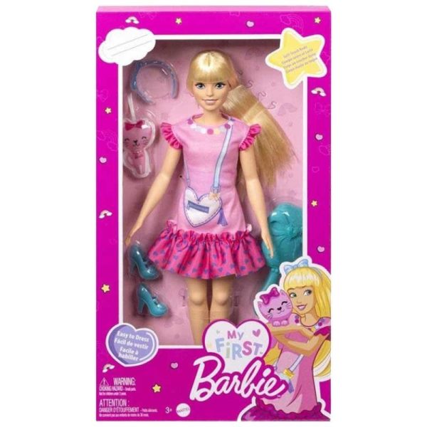 My First Barbie: Η Πρώτη μου Κούκλα Malibu #HLL19