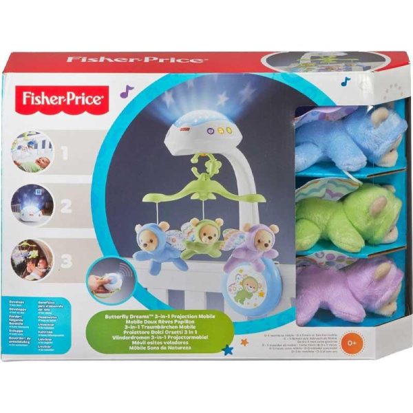 Fisher-Price Mobile - Περιστρεφόμενο Με Αρκουδάκια