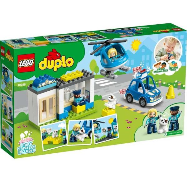 Lego Duplo 10959: Αστυνομικό Τμήμα & Ελικόπτερο