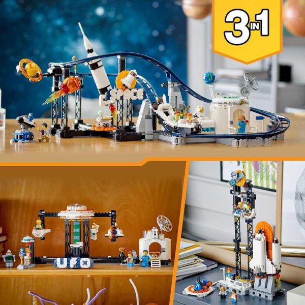 Lego Creator 3-in-1 31142: Space Roller Coaster