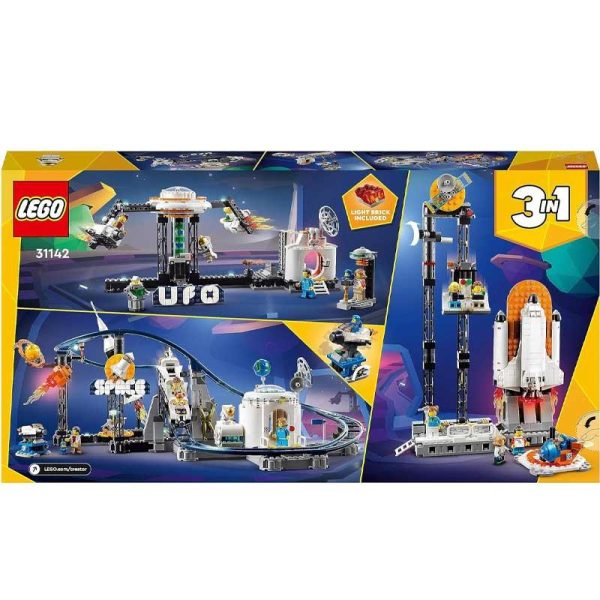 Lego Creator 3-in-1 31142: Space Roller Coaster