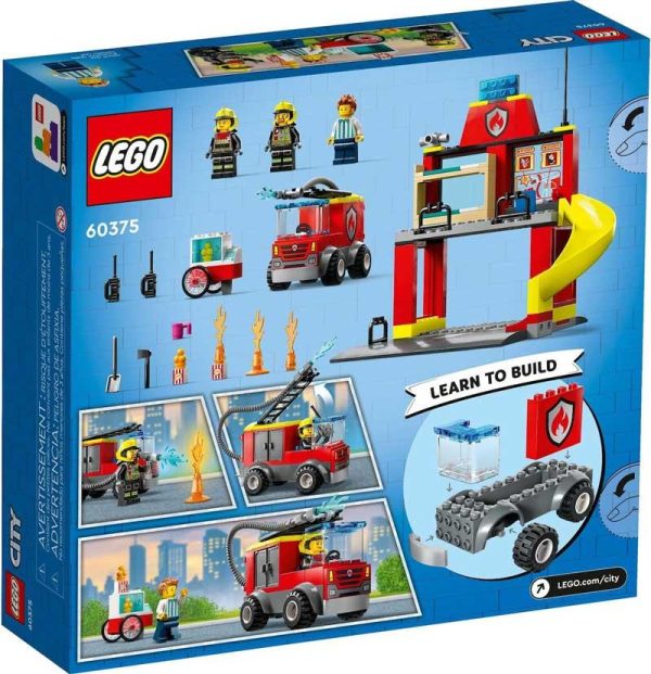 Lego City 60375: Πυροσβεστικός Σταθμός & Όχημα