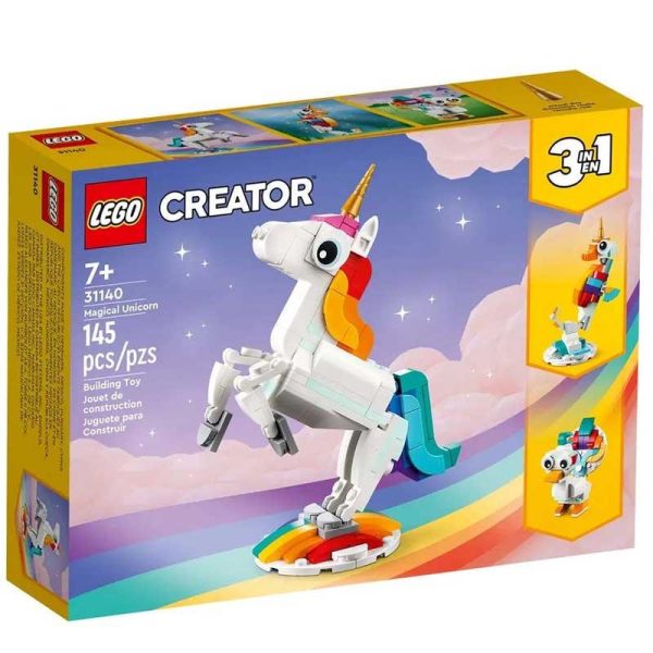 Lego Creator 3-in-1 31140: Μαγικός Μονόκερος