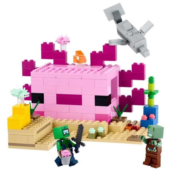 Lego Minecraft 21247: The Axolotl House