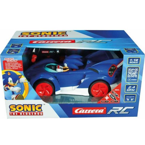 Carrera R/C 2,4GHz - Car Team Sonic Racing 1:18 - Τηλεκατευθυνόμενο