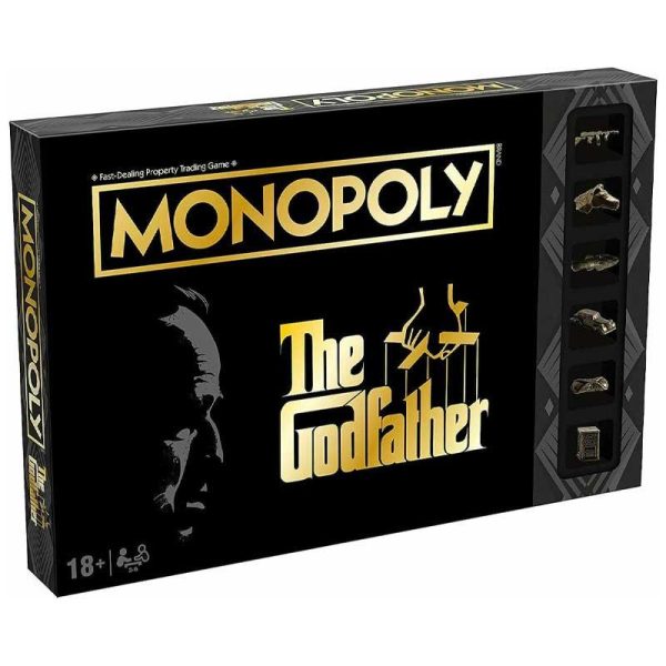 Winning Moves: Monopoly The Godfather - Επιτραπέζιο Παιχνίδι (Αγγλική Γλώσσα)