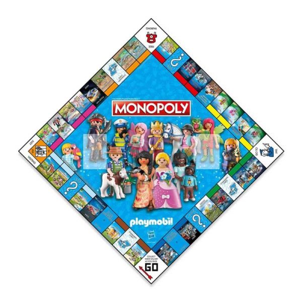 Winning Moves: Monopoly Playmobil - Επιτραπέζιο Παιχνίδι (Αγγλική Γλώσσα)