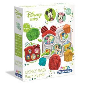 Baby Clementoni Disney Baby Shape Sorter House - Εκπαιδευτικό Παιχνίδι με Σφηνώματα