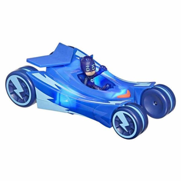 PJ Masks Glow and Go Racer - Όχημα με Φιγούρα CatBoy