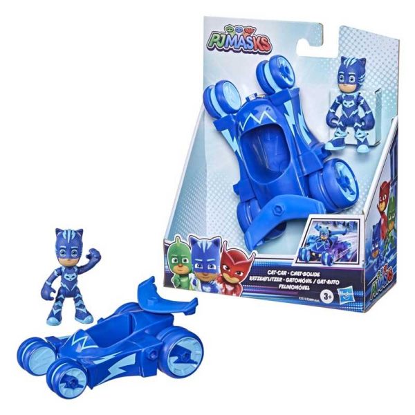 PJ Masks Cat-Car - Φιγούρα Cat Boy & Όχημα