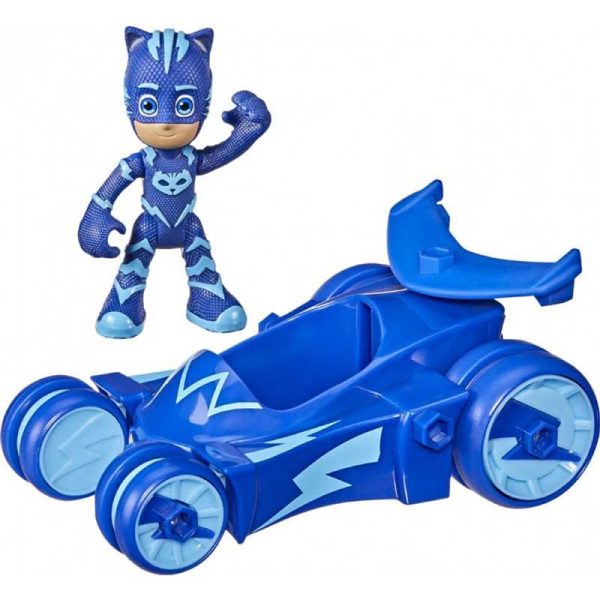 PJ Masks Cat-Car - Φιγούρα Cat Boy & Όχημα