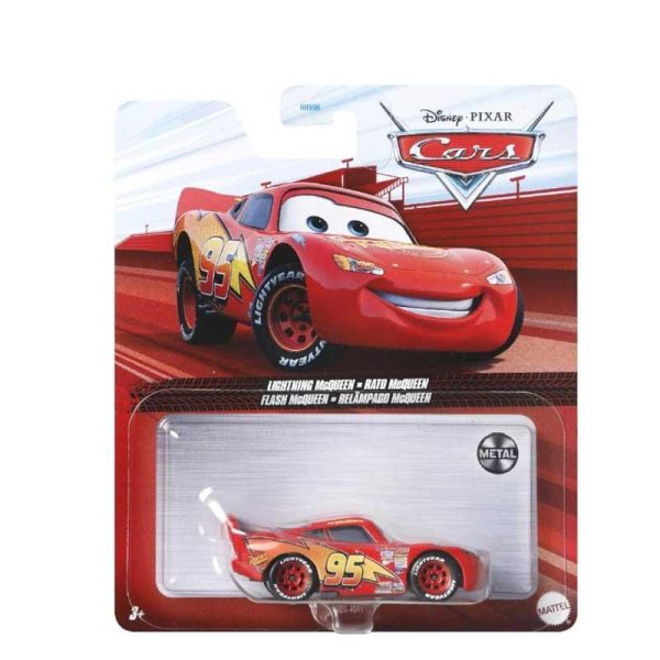 Disney Cars Lightning McQueen with Rusteze Sign - Αυτοκινητάκι