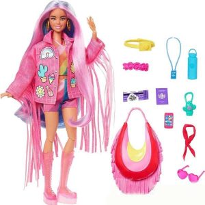 Barbie Extra Fly 'Ερημος' Κούκλα Μελαχροινή