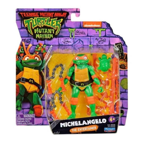 Teenage Mutant Ninja Turtles Mutant Mayhem - Φιγούρα Michelangelo 12 εκ.