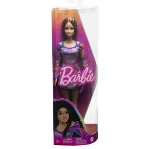Barbie Fashionistas Κούκλα Μελαχροινή με Φακίδες #HJT03