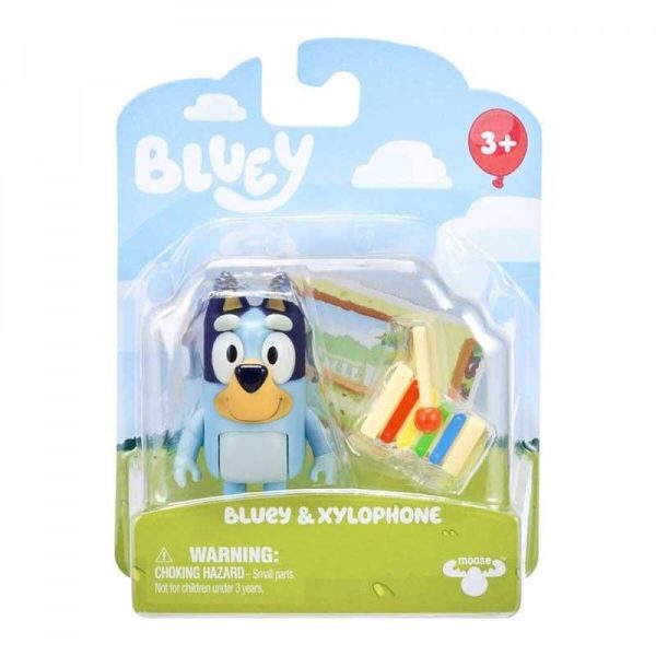 Bluey & Xylophone - Σετ με Φιγούρες 2τεμ.