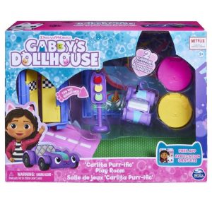 Gabby's Dollhouse: 'Carlita Purr-ific' Play Room - Σετ με Φιγούρα