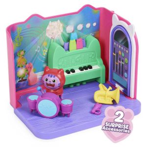 Gabby's Dollhouse: 'Daniel James Catnip' Groovy Music Room - Σετ με Φιγούρα